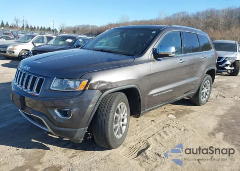2014 Jeep Grand Cherokee Limited from USA, damaged, VIN 1C4RJFBG0EC541833